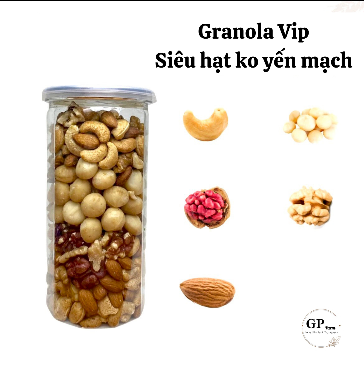 Granola "VIP" Siêu Hạt Không Yến Mạch