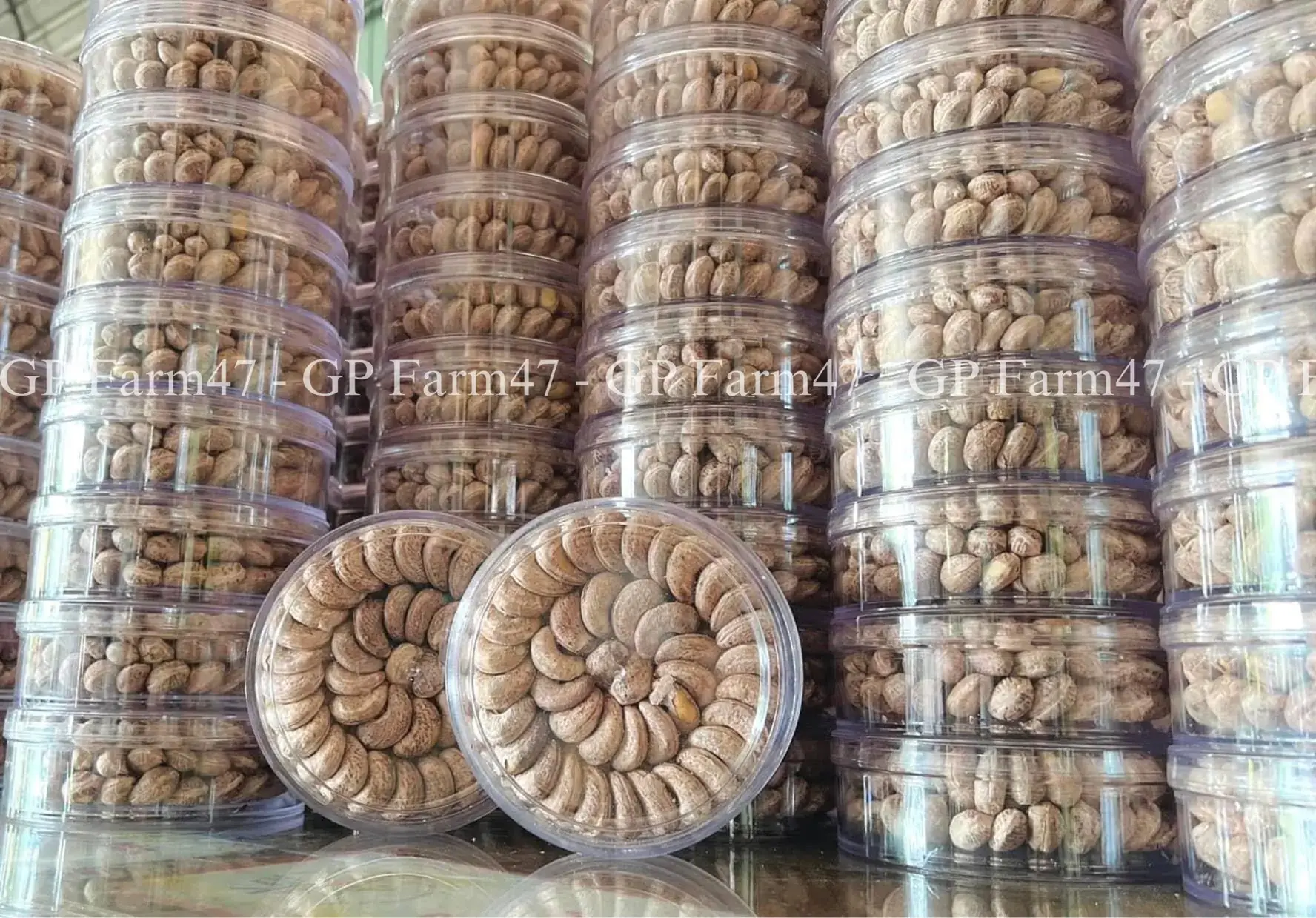 Điều Rang Muối Xếp Hoa